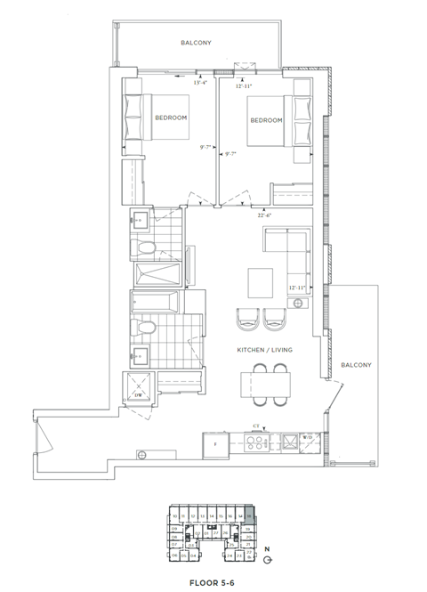 410 Dufferin Street Studio-3 Beds Apartment for Rent - Photo Gallery 86